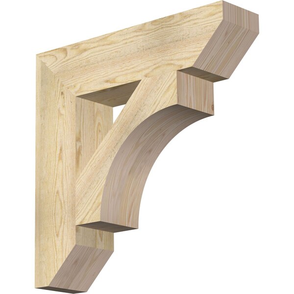Ekena Millwork Westlake Slat Rough Sawn Bracket, Douglas Fir, 6"W x 26"D x 26"H BKT06X26X26WTL06RDF - main